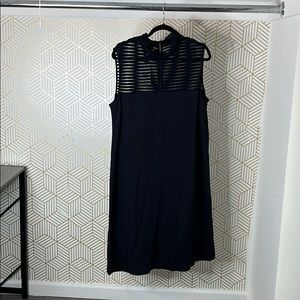 Lafayette 148 navy dress NWT